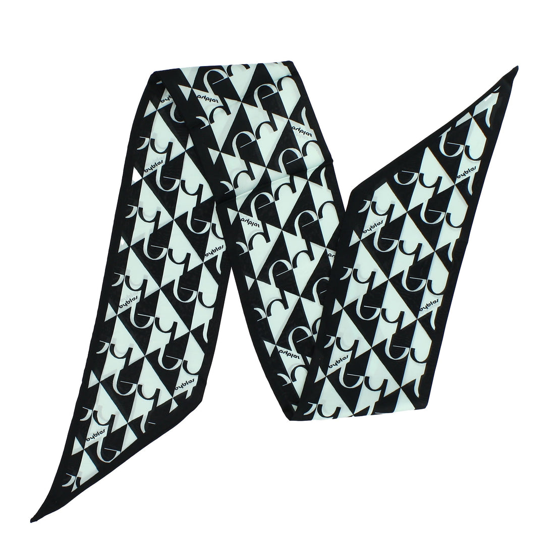 Mini Foulard Triangle Print
