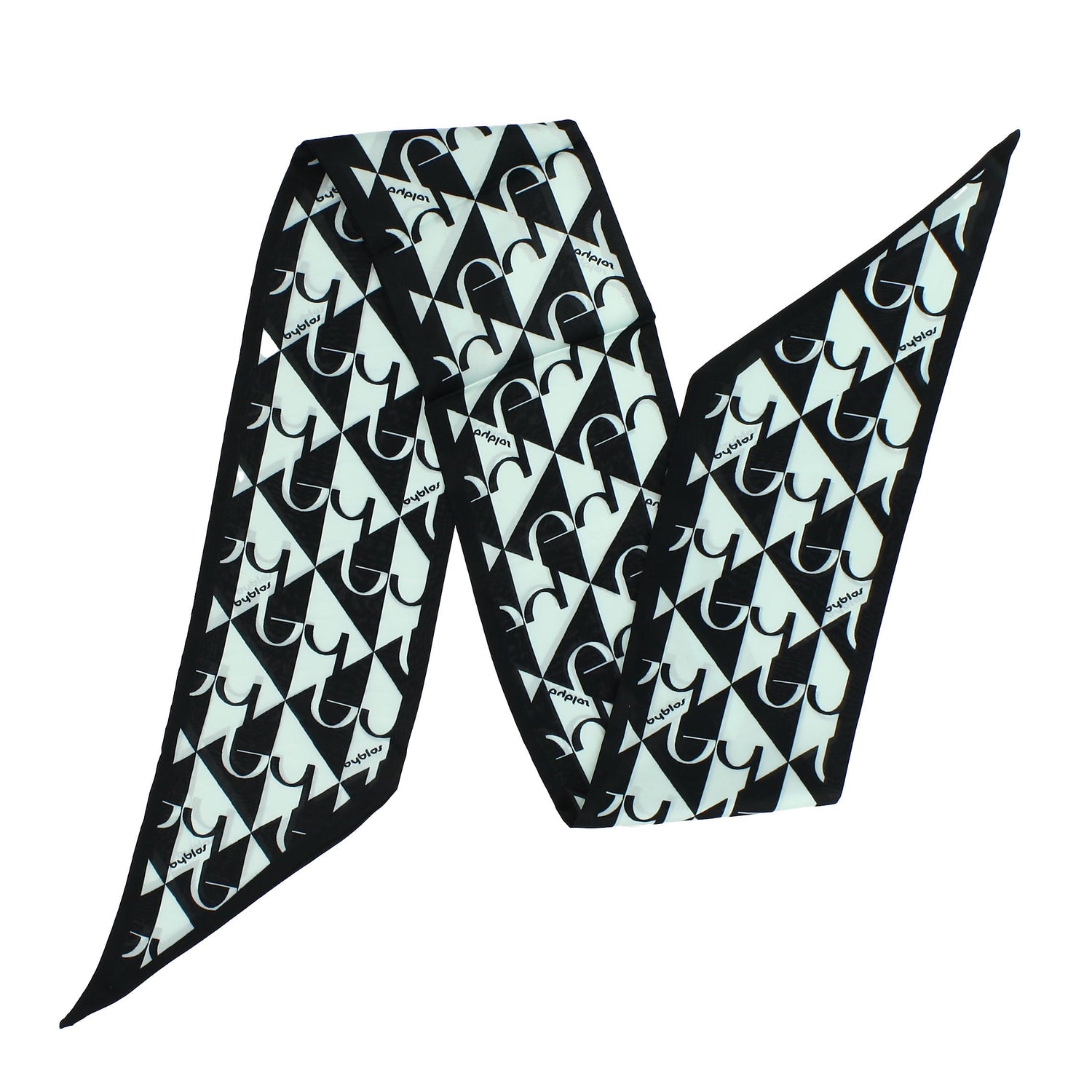 Mini Foulard Triangle Print